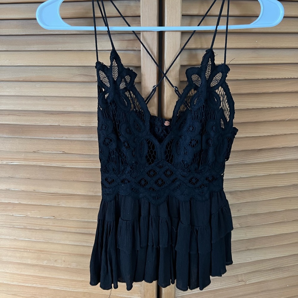 Free People lace tank